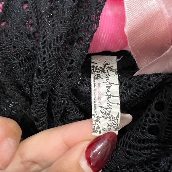 Free People Sweet Memories sheer top - Picture 4 of 5